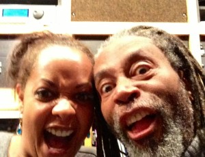 Mugging for the camera with my friend and collaborator Bobby McFerrin