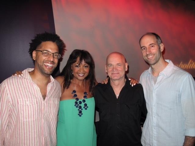 at the Metropolitan Room with my band  Andy Milne (piano), Mark Helias (bass) and & Mark Ferber (drums) May 2013